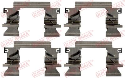 Accessory Kit, disc brake pad QUICK BRAKE 109-1862