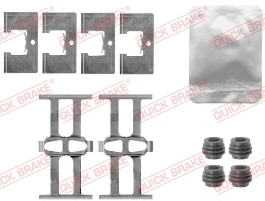 QUICK BRAKE 109-1863 Accessory Kit, disc brake pad