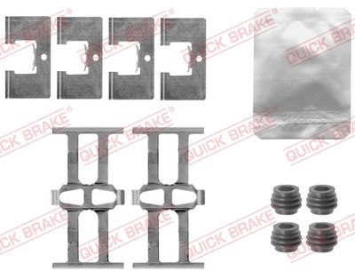 Accessory Kit, disc brake pad QUICK BRAKE 109-1863