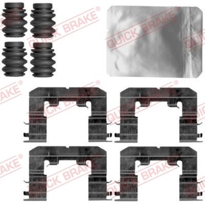 Accessory Kit, disc brake pad QUICK BRAKE 109-1865