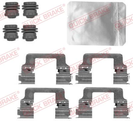 QUICK BRAKE 109-1867 Accessory Kit, disc brake pad