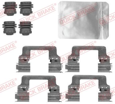 Accessory Kit, disc brake pad QUICK BRAKE 109-1867