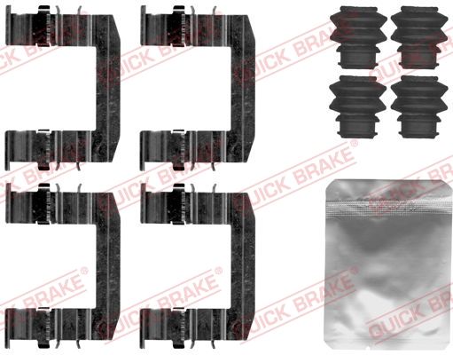 QUICK BRAKE 109-1872 Accessory Kit, disc brake pad