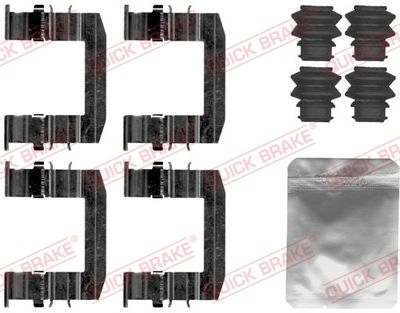 Accessory Kit, disc brake pad QUICK BRAKE 109-1872