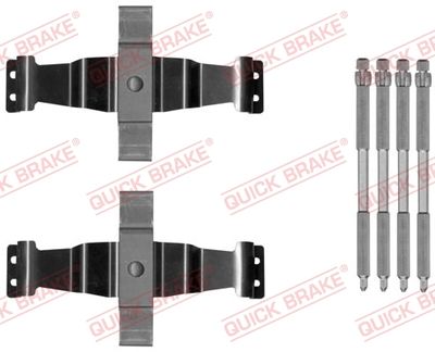 Accessory Kit, disc brake pad QUICK BRAKE 109-1886