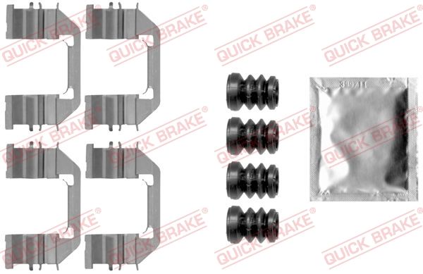 QUICK BRAKE 109-1888 Accessory Kit, disc brake pad