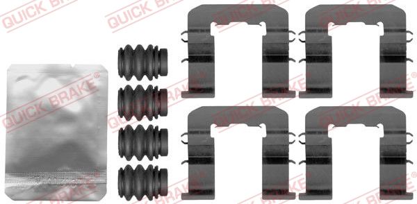 QUICK BRAKE 109-1893 Accessory Kit, disc brake pad