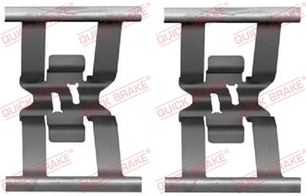 QUICK BRAKE 109-1898 Accessory Kit, disc brake pad