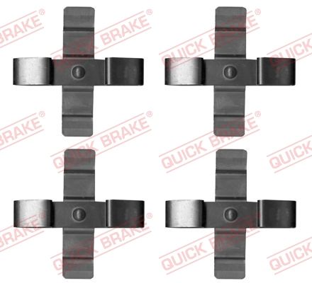 QUICK BRAKE 109-1899 Accessory Kit, disc brake pad