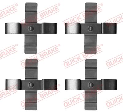 Accessory Kit, disc brake pad QUICK BRAKE 109-1899