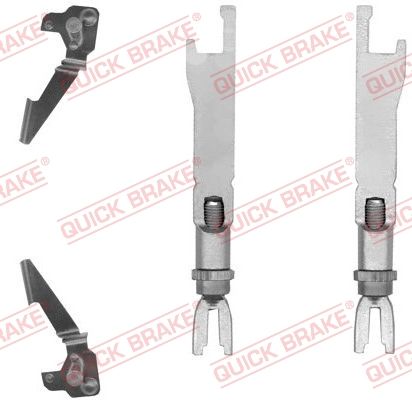 QUICK BRAKE 110 53 001 Adjuster Set, drum brake