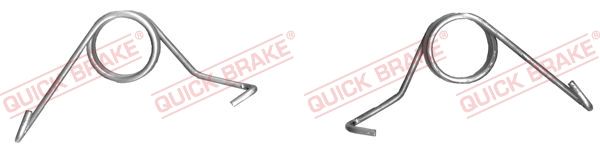 QUICK BRAKE 113-0501 Repair Kit, parking brake lever (brake caliper)