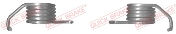 QUICK BRAKE 113-0517 Repair Kit, parking brake lever (brake caliper)