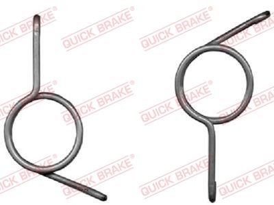 Repair Kit, parking brake lever (brake caliper) QUICK BRAKE 113-0519