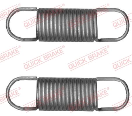 QUICK BRAKE 113-0523 Repair Kit, parking brake lever (brake caliper)