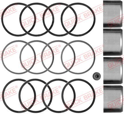 QUICK BRAKE 114-5045 Repair Kit, brake caliper