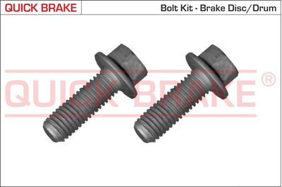 Screw Set, brake disc QUICK BRAKE 11558XK