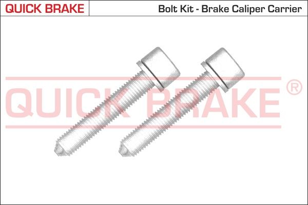 QUICK BRAKE 11612K Bolt, brake caliper