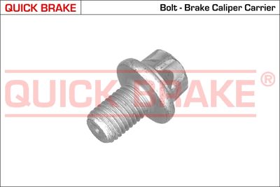 Bolt, brake caliper QUICK BRAKE 11613