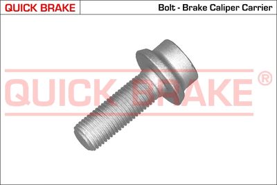 Bolt, brake caliper QUICK BRAKE 11630