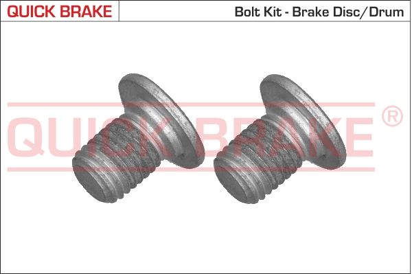 QUICK BRAKE 11661K Screw Set, brake disc