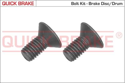 Screw Set, brake disc QUICK BRAKE 11665K