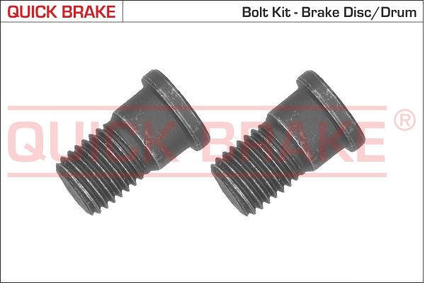 QUICK BRAKE 11666K Screw Set, brake disc