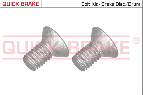 QUICK BRAKE 11669K Screw Set, brake disc