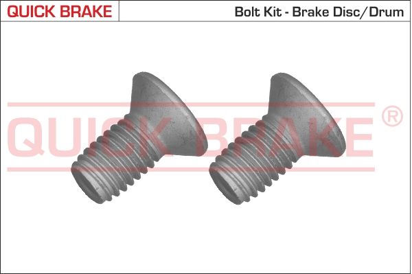 QUICK BRAKE 11670K Screw Set, brake disc