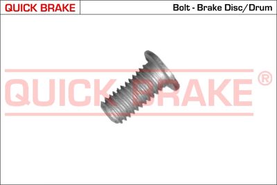 Bolt, brake disc QUICK BRAKE 11672