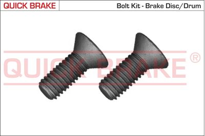 Screw Set, brake disc QUICK BRAKE 11676K