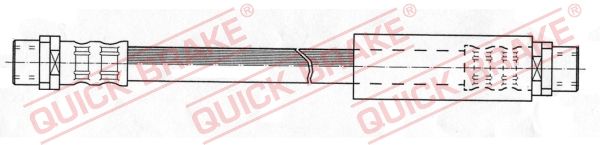 QUICK BRAKE 22.307 Brake Hose