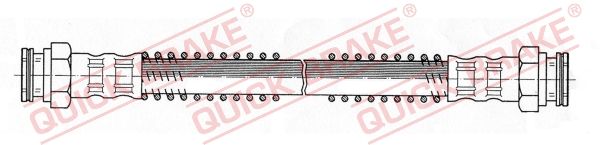 QUICK BRAKE 22.512 Brake Hose