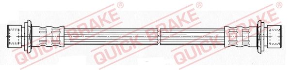 QUICK BRAKE 25.017 Brake Hose