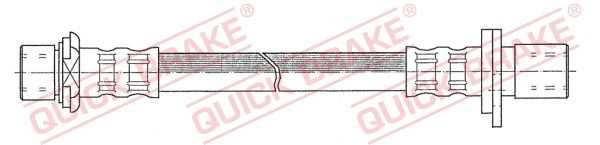 QUICK BRAKE 27.098 Brake Hose