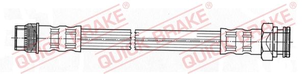 QUICK BRAKE 27.076 Brake Hose