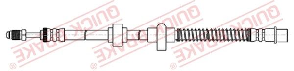 QUICK BRAKE 32.847 Brake Hose