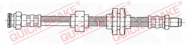 QUICK BRAKE 32.207 Brake Hose