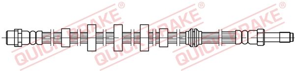 QUICK BRAKE 32.208 Brake Hose