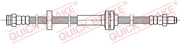 QUICK BRAKE 32.210 Brake Hose
