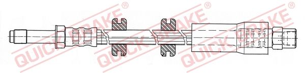 QUICK BRAKE 32.406 Brake Hose