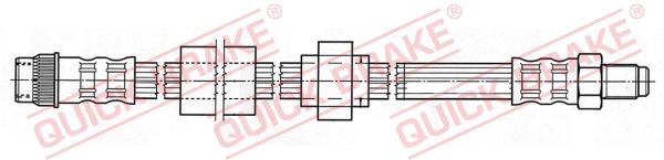 QUICK BRAKE 32.408 Brake Hose