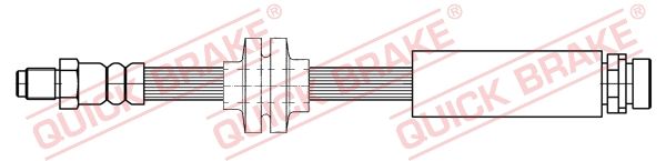 QUICK BRAKE 32.416 Brake Hose