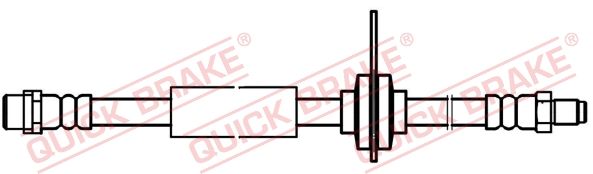 QUICK BRAKE 32.710 Brake Hose