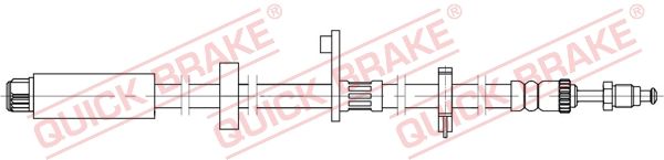 QUICK BRAKE 32.824 Brake Hose