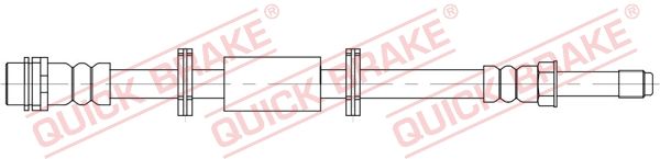 QUICK BRAKE 32.826 Brake Hose