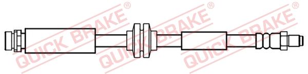 QUICK BRAKE 32.833 Brake Hose