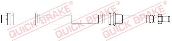 QUICK BRAKE 32.838 Brake Hose