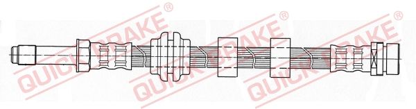 QUICK BRAKE 32.963 Brake Hose