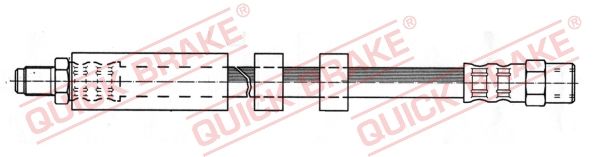 QUICK BRAKE 32.972 Brake Hose